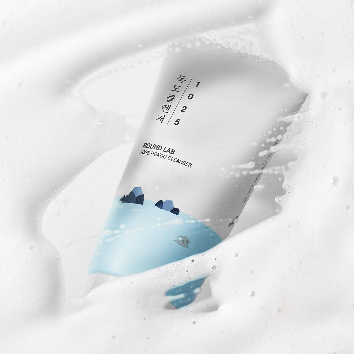 Round Lab 1025 Dokdo Cleanser Limpiador Facial Hidratante con pH Bajo. Kit de 2 de 150 ml + 1 de 40 ml