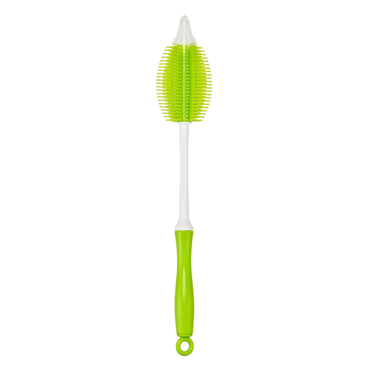 Innobaby cepillo para polvo de silicona 2 en 1, color verde