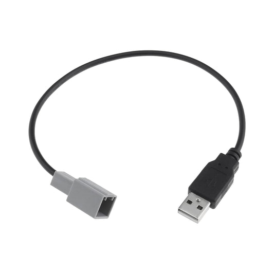 Adaptador de Cable Micro Traders Negro Compatible con Camry, Civic y Toyota CHR