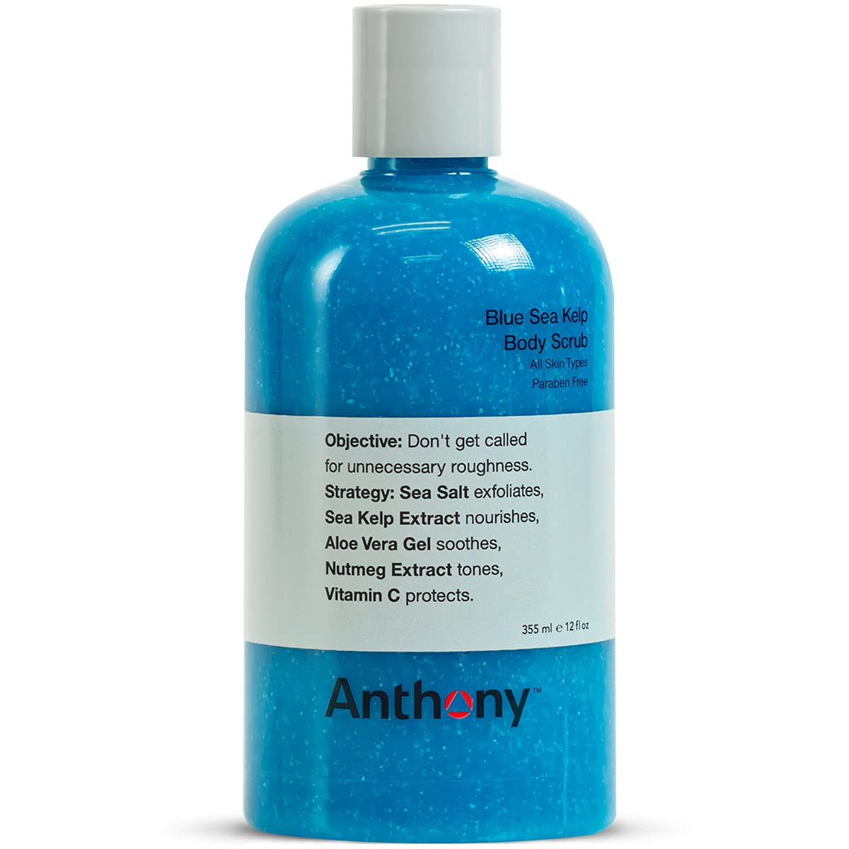 Exfoliante Corporal Anthony Azul Algas Marinas para una Piel Suave y Renovada