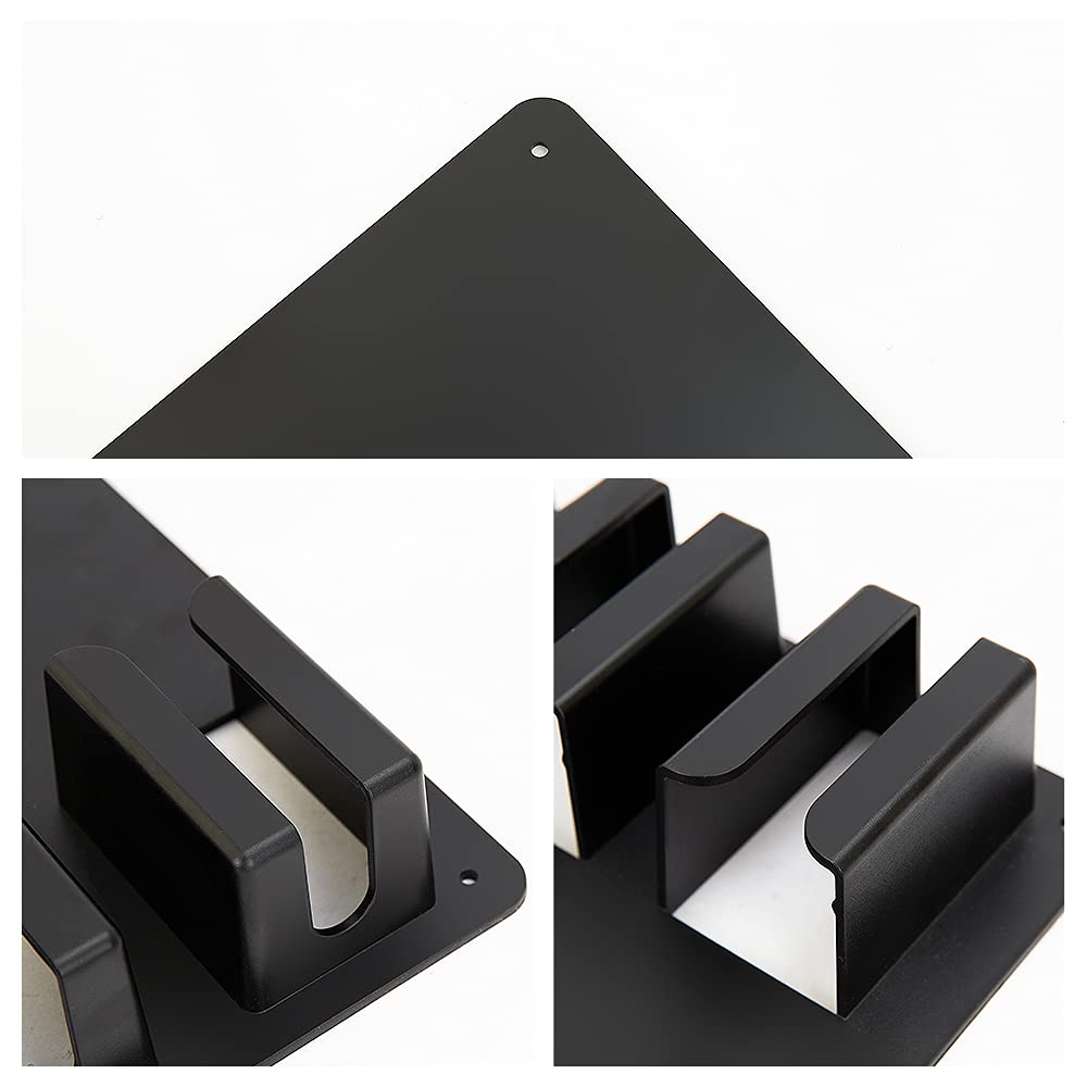 Soportes para Cortapelos Organizador de Pared 2 Piezas para Peluqueros