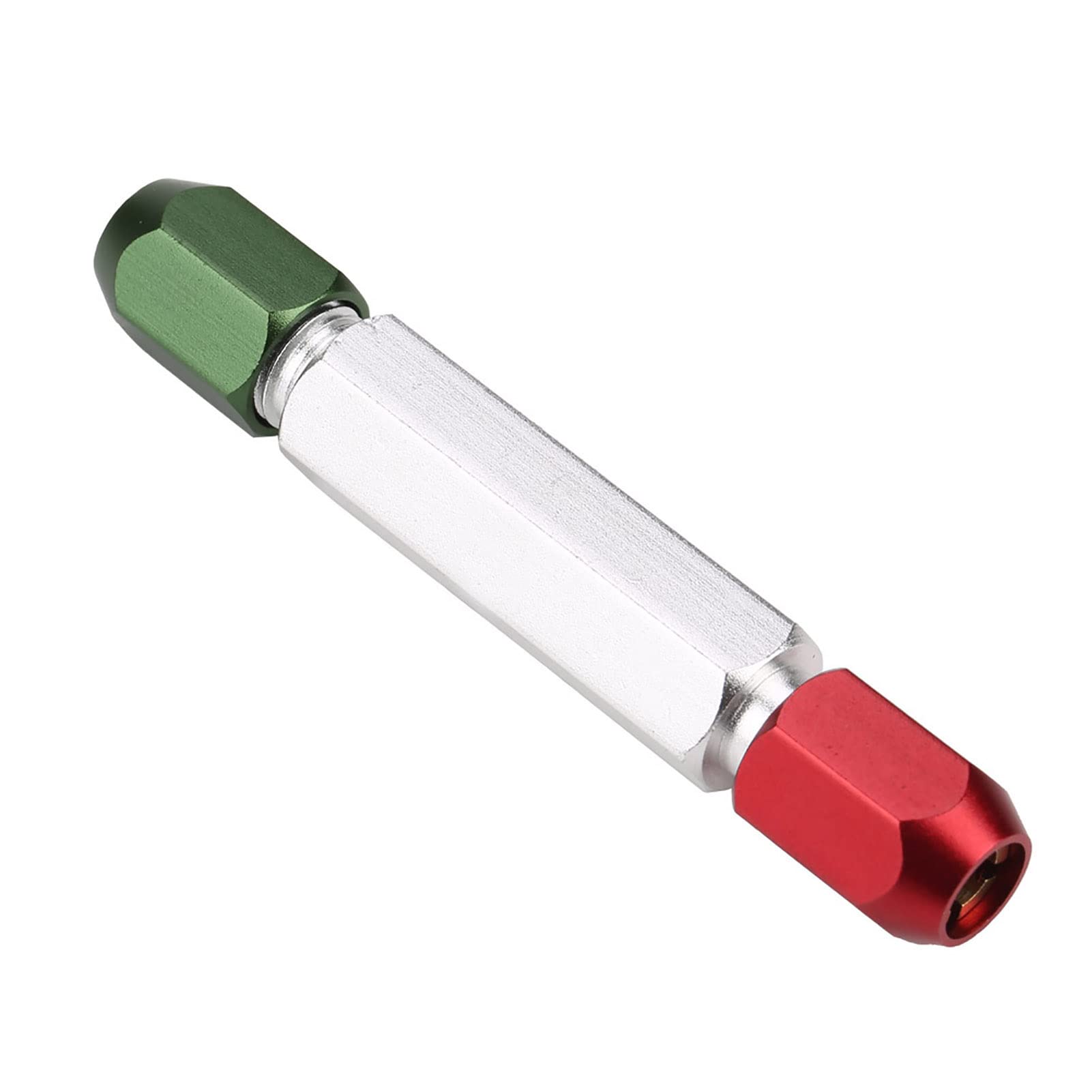 Manija de Calibre de Enchufe, Manija de Calibre de Pasador, Manija de Calibre de Pasador Aleación de Aluminio Extremo Doble Manija de Calibre Go No Go Rango Verde Rojo 0,3 a 16