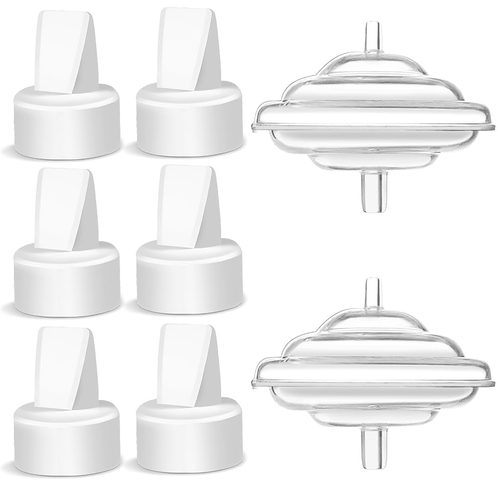 Replacement Duckbill Valves and Backflow Protector for Spectra, Compatible Pump Parts for Spectra S1 Spectra S2 Spectra 9 Plus by PumpMom (Not Original Spectra S2 Accessories)