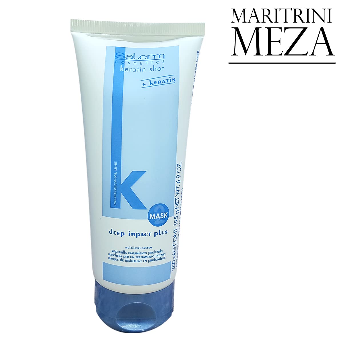 Mascarilla Salerm Deep Impact Plus Keratin Shot 200 ml con Regalo