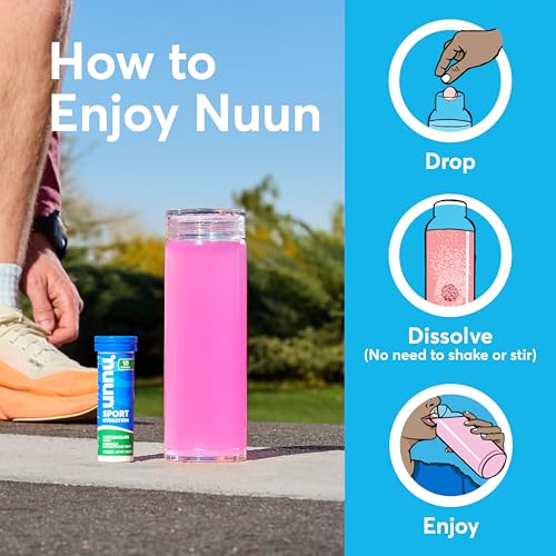 Tabletas Electrolíticas Hidratantes Nuun Active Citrus Berry Mix Caja de 4 Tubos