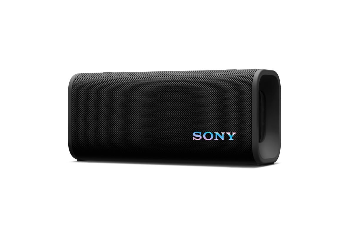 Sony ULT Field 3 Altavoz Bluetooth inalámbrico portátil, IP67 impermeable, a prueba de polvo, a prueba de óxido y a prueba de golpes con graves mejorados, (SRSULT30B), negro (renovado)