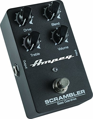 Ampeg Scrambler - Pedal de sobremarcha para graves (ScramblerPedd1)
