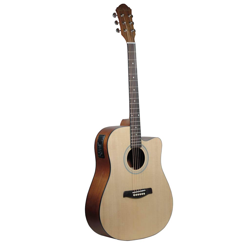 Guitarra electroacústica La Sevillana tipo texana. TX-100CEQ SS