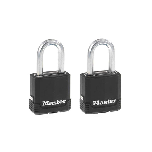 Candado Laminado Master Lock Magnum M115XQLFCCSEN Acero 0.8 cm 3.81 cm apertura 4.7 cm ancho Paquete de 4