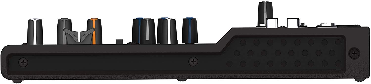 Mackie Mix12FX - Mezclador compacto de 12 canales con efectos con par de cable EMB XLR y soporte magnético para teléfono