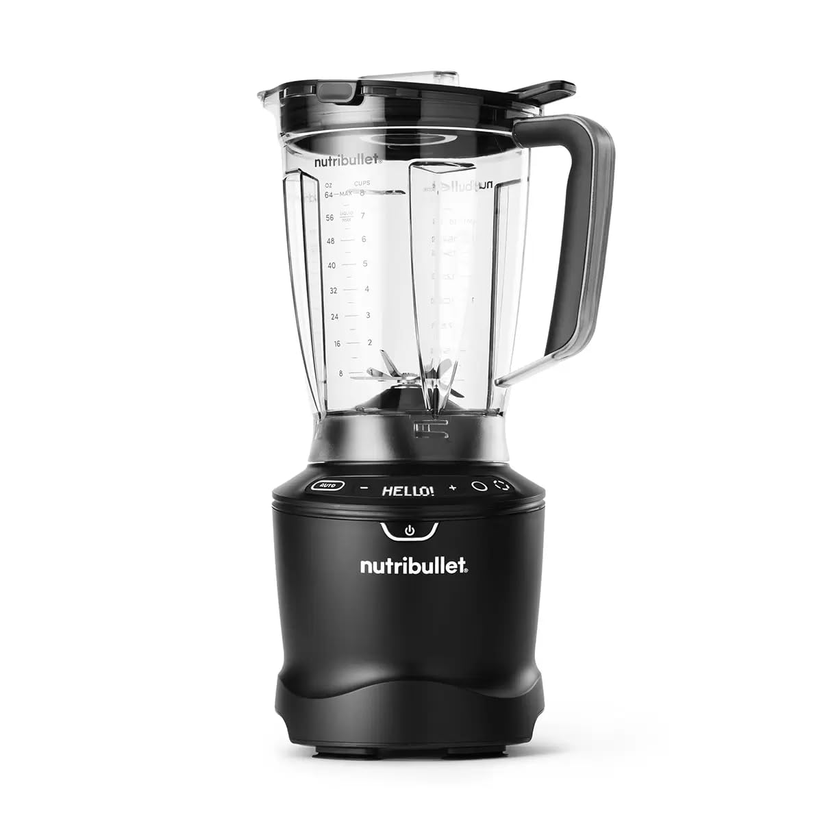 Nutribullet Smart Sense, Licuadora de 1400W, 5 Velocidades, Sistema de Licuado Automático, Negro