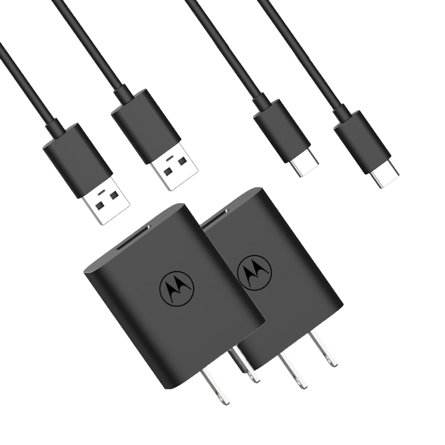 Cargador TurboPower 20 QC3.0 Motorola USB-A a USB-C 6.5 Pies para Moto G Play 2023