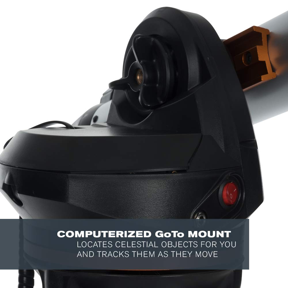 Celestron 80LCM Computerized Telescope (Black)