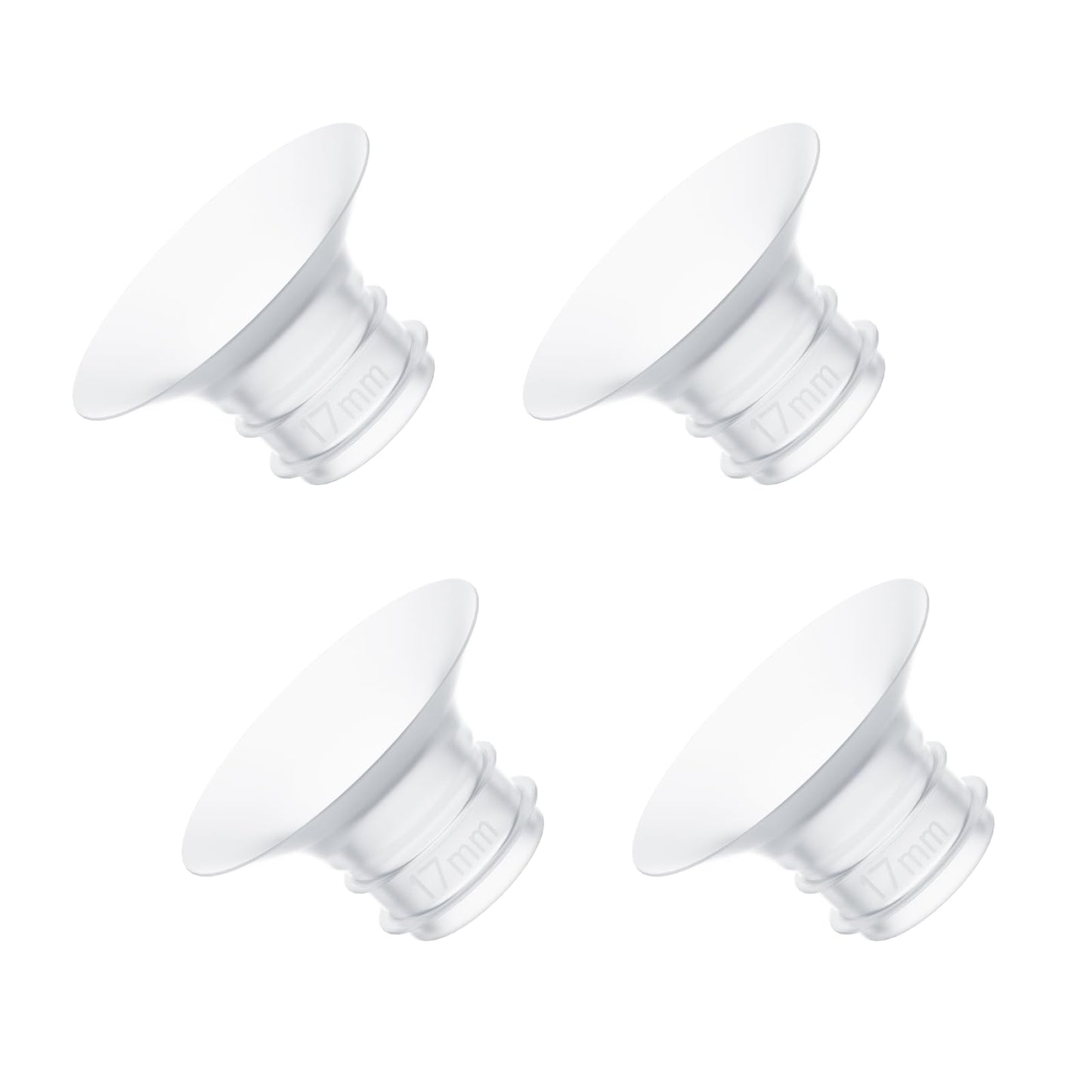 Momcozy Extractor de Leche Electrico Ultrafino | Air 1 - Inserto de 17 mm, 4 Unidades