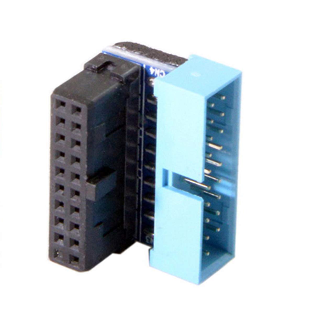 Adaptador de Extensión USB 3.0 cablecc Ascendente y Descendente 90 Grados para Placa Base