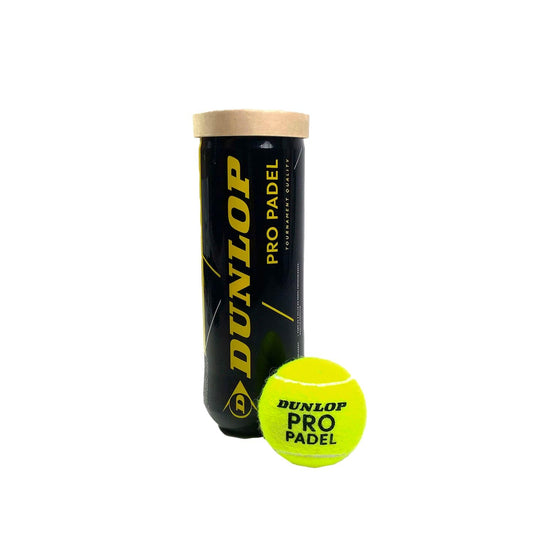 DUNLOP Pro Padel - Pelotas de pádel para competiciones y torneos (1x3 Lata)