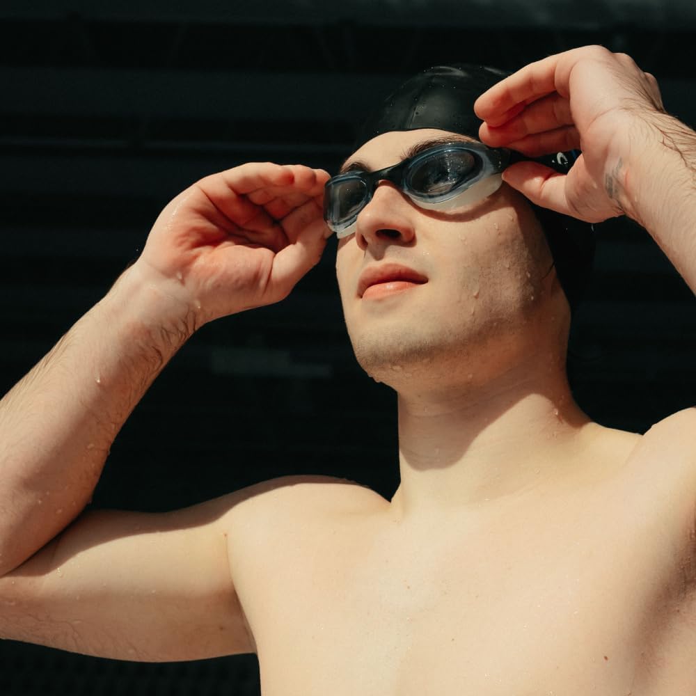Reproductor de Música Subacuático SONR Amarillo de Oído Abierto para Nadadores con Anteojos de Natación Antivaho