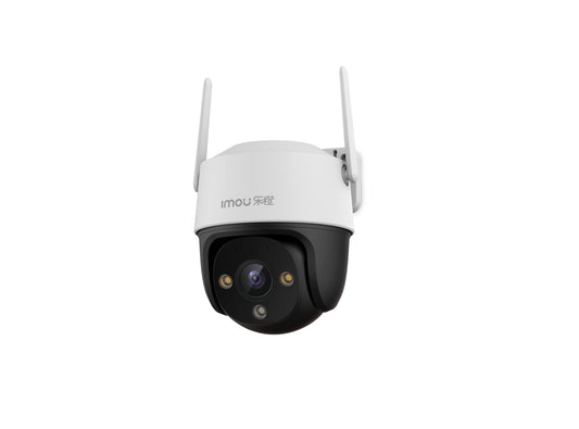 IMOU Cruiser SE+ 4MP Cámara Vigilancia WiFi Exterior con Visión Nocturna en Color, IP66 Cobertura Visual de 360°, Sirena y Luz Blanca/Detección de Humanos/Audio bidireccional/Ranura MicroSD