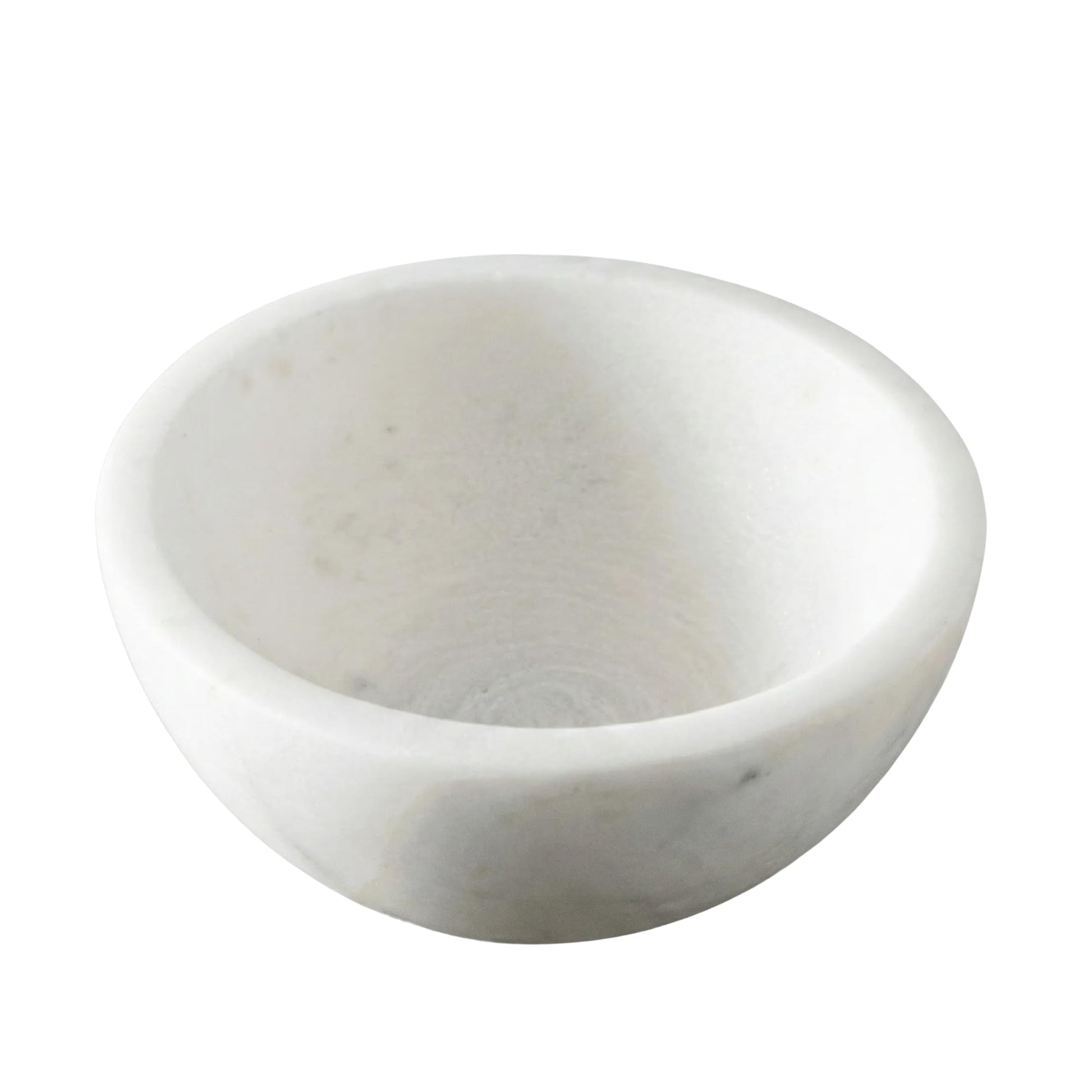 SUPPLY Marble Shaving Bowl (Naturally Heat Retaining + Handcrafted from Solid Marble)