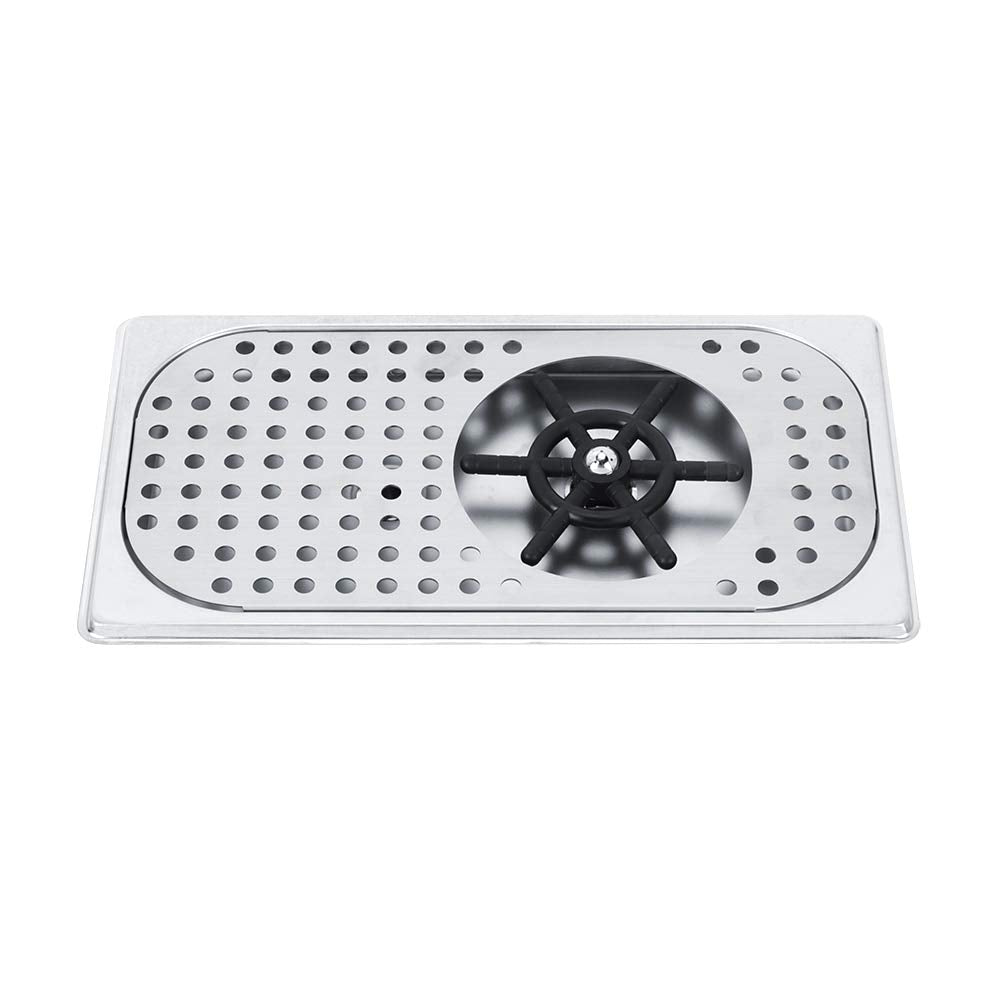 Enjuagador de Vidrio Barra Acero Inoxidable Lavador de Botellas Duradero para Cocina