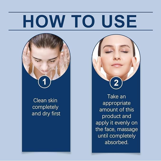 Conjunto de 3 Serums Facial Vitamina C y Ácido Hialurónico, Anti-Edad, Anti-arrugas, Hidratante y Reparador de Piel, 30ml - Pack de 3 Unidades
