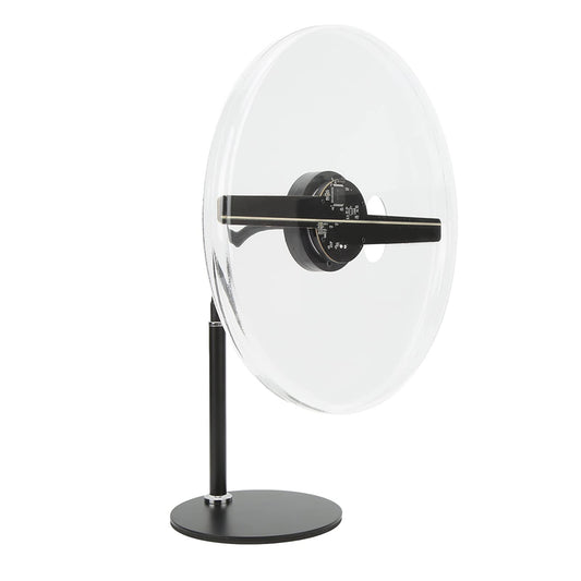 Focket Abanico Holográfico 3D, 30cm Ojo Desnudo Abanico de Holograma Ventilador LED Proyector de Pantalla Publicitaria Proyector Holográfico 3D Proyector de Ventilador de Aire LED, WiFi