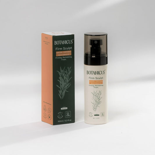 Botanicus Loción Reafirmante Corporal Firm Sculpt con Romero 100ml, Loción Tonificante y Revitalizante para Piel Más Firme, Fresca y Suave, Absorción Rápida
