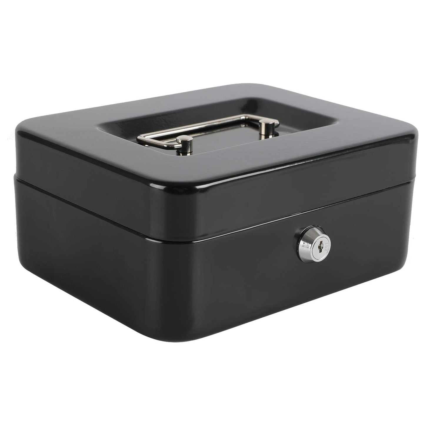 Caja para Dinero Xydled Acero Mediano con Bandeja Extraíble y Cerradura de Llave