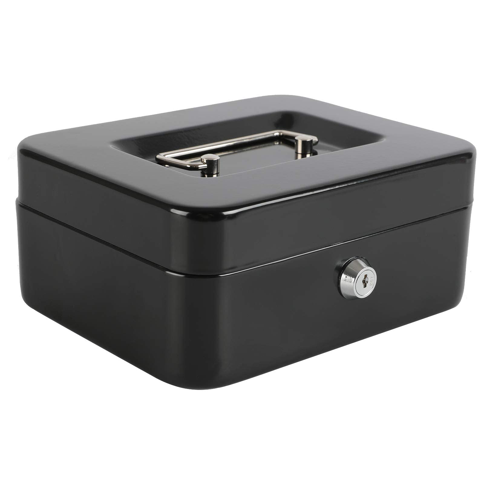 Caja para Dinero Xydled Acero Mediano con Bandeja Extraíble y Cerradura de Llave