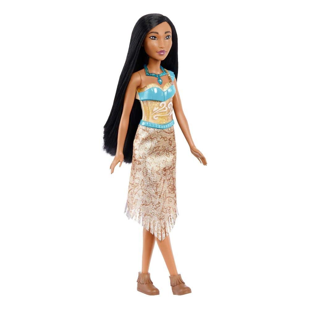 DISNEY Princesa, Pocahontas Muñeca, Princesas Mattel, Juguete Niña 3 años +