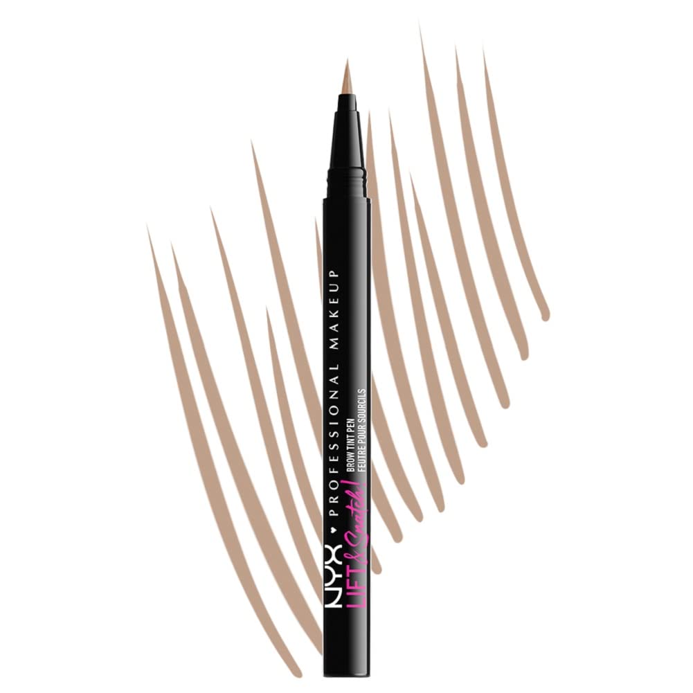 NYX Professional Makeup, Lift and Snatch, Plumín de cejas, Tono Blonde