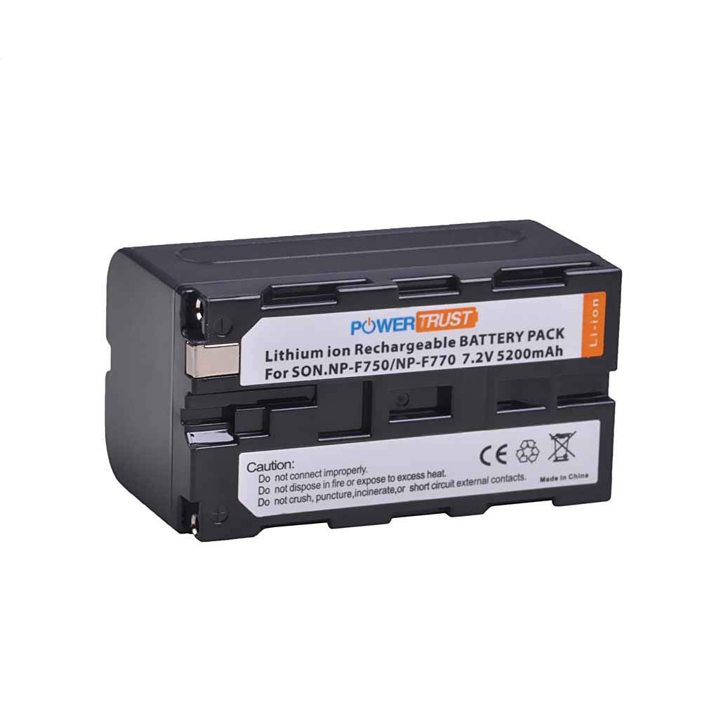 Batería PowerTrust Sony Negra 5200 mAh 2 Unidades