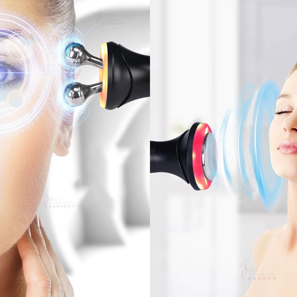 11 en 1 Máquina Facial de Oxígeno de Hidrógeno, Dispositivos de Belleza de Rociador de Pie con Rueda, Diamante Dermoabrasión, Máscara Facial LED,para Mejorar de los Dispositivos de Celulitis
