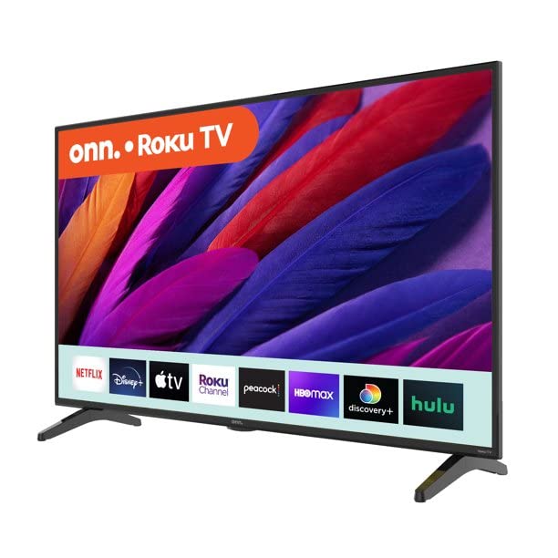 Smart TV 4K UHD HDR ONN de 43 Pulgadas Reacondicionado