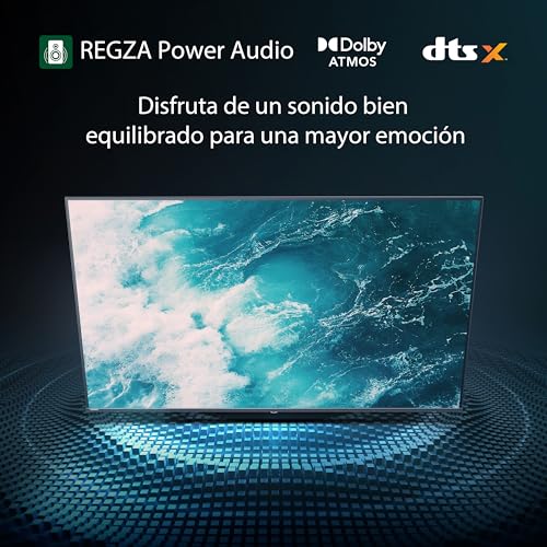 Televisor Toshiba 65 Pulgadas Smart Fire TV UHD 4K Control por Voz Alexa Escalador 4K IA Dolby Vision Atmos Modo Juego TV en Vivo sin Cable