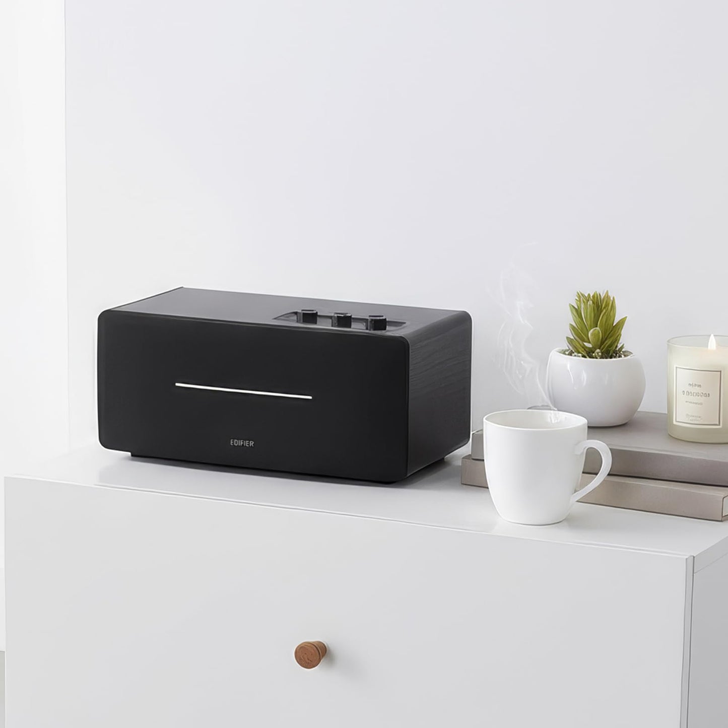 Edifier Loudspeaker Black Wired & Wireless 70 W, D12-BK (Wireless 70 W)