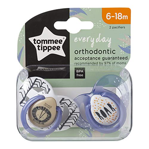 Chupón Tommee Tippee Closer To Nature 6-18 Meses 2 Piezas