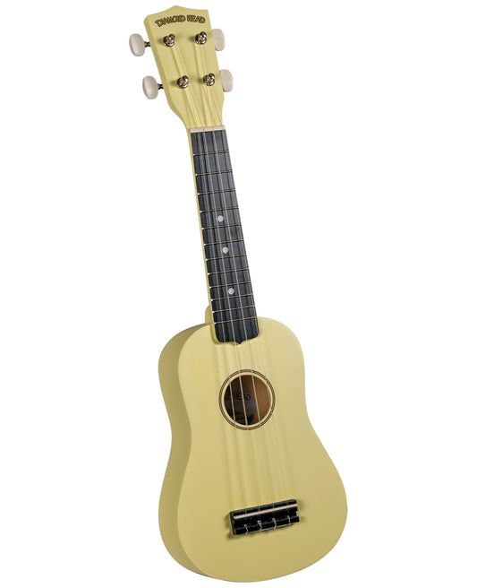 Diamond Head DU-124 Satin Series Soprano Ukulele, Banana Yellow