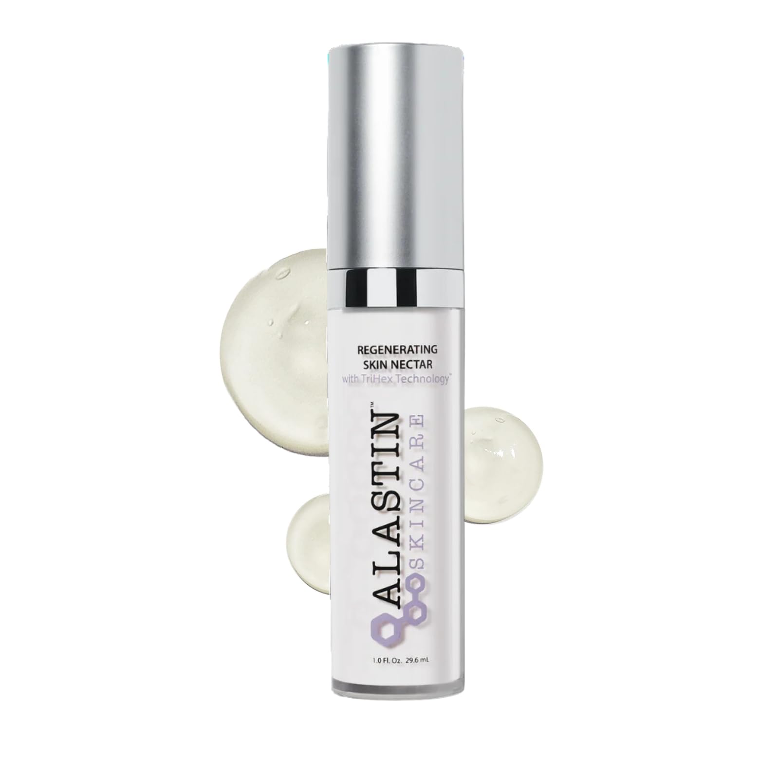 Suero regenerador post-procedimiento: ALASTIN Skincare Néctar para Fortalecer y Calmar la Piel Sensible. Ayuda a la recuperación de la piel con su fórmula hidratante y segura.