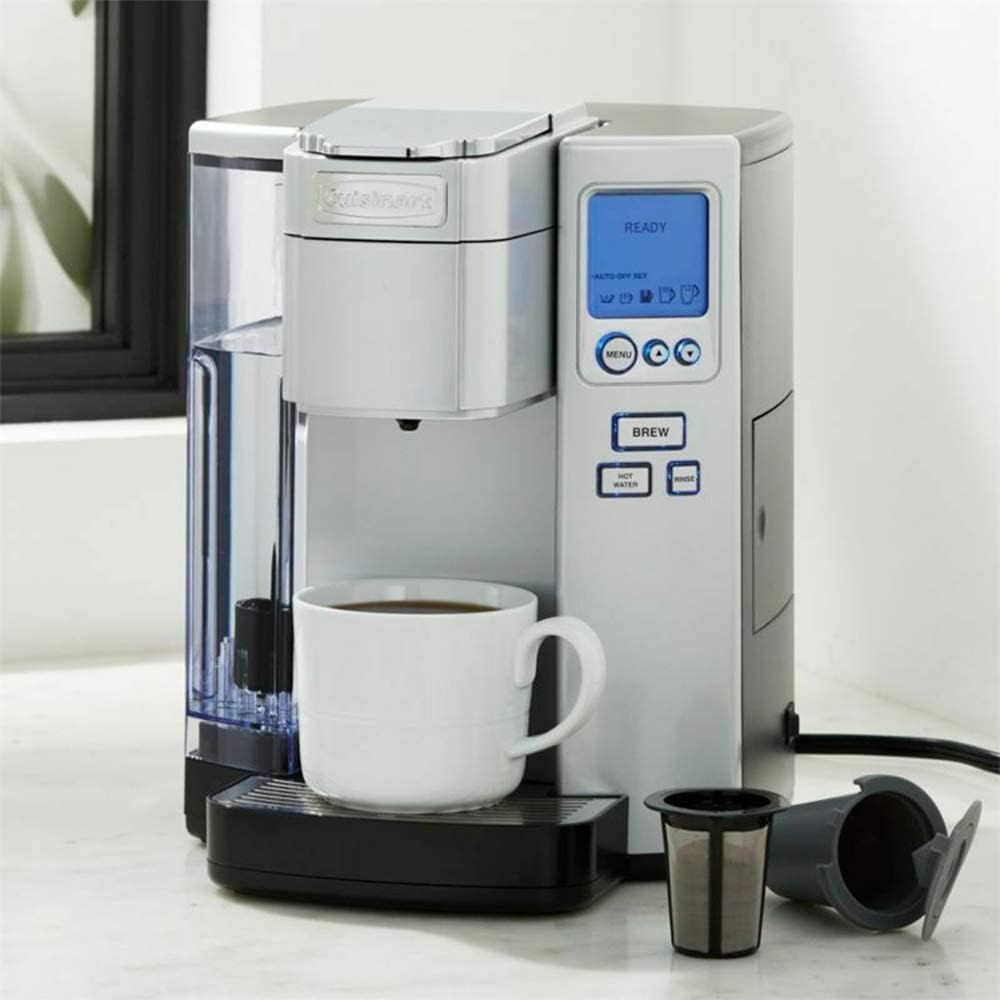 Cuisinart SS-10 Premium single-serve cafetera, acero inoxidable, Estándar, Acero inoxidable, none, 1, 1