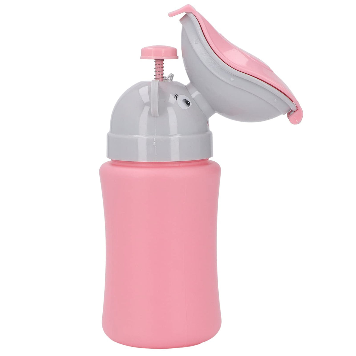 Taza de Orinal para bebé, Taza de Entrenamiento de Orina Portátil a Prueba de Fugas de PP para Emergencias (rosa para niña)