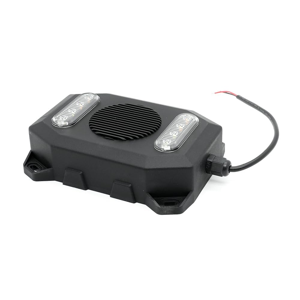 Alarma de Reserva YUESONIC 102 dB y Sistema de Advertencia de Luz para Vehículos