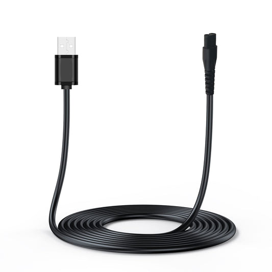 Lnauy Cable de Carga USB Compatible con Skull Pitbull, Palm, Butterfly Kiss y Beast Clipper Pro Shaver, Adaptador de Cargador para Skull Pitbull Gold