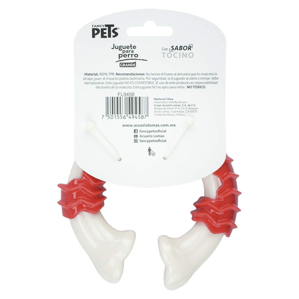 Juguete Dental Fancy Pets Vértebra Tocino Para Perro Grande