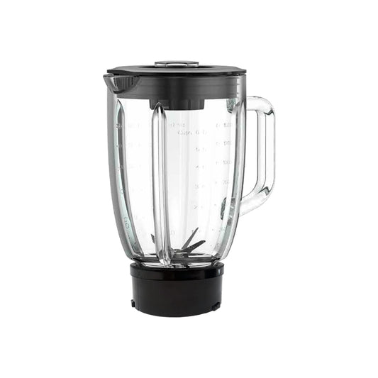 BOGNER Vaso Vidrio templado 1.75 litros C/aspas y tapa compatible con licuadora BSB01A