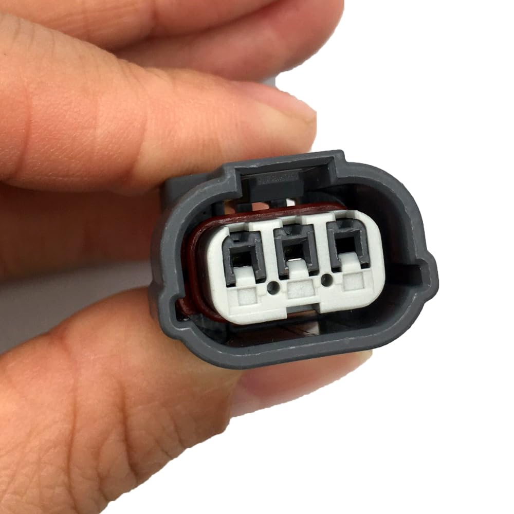 Adaptadores LED DRL LIZAPUS Blancos Compatibles con Honda Accord 2013-2015 4cyl con Conector de Haz Alto