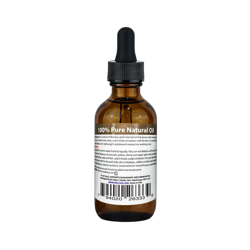 Aceite Orgánico de Babassu: Hidratante Natural para Piel y Cabello - Eco-friendly y Sostenible.