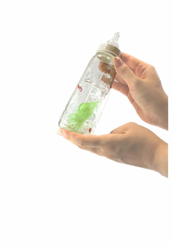 IPPINKA Juego de 4 esponjas de Limpieza para Botellas en Forma de Frijol