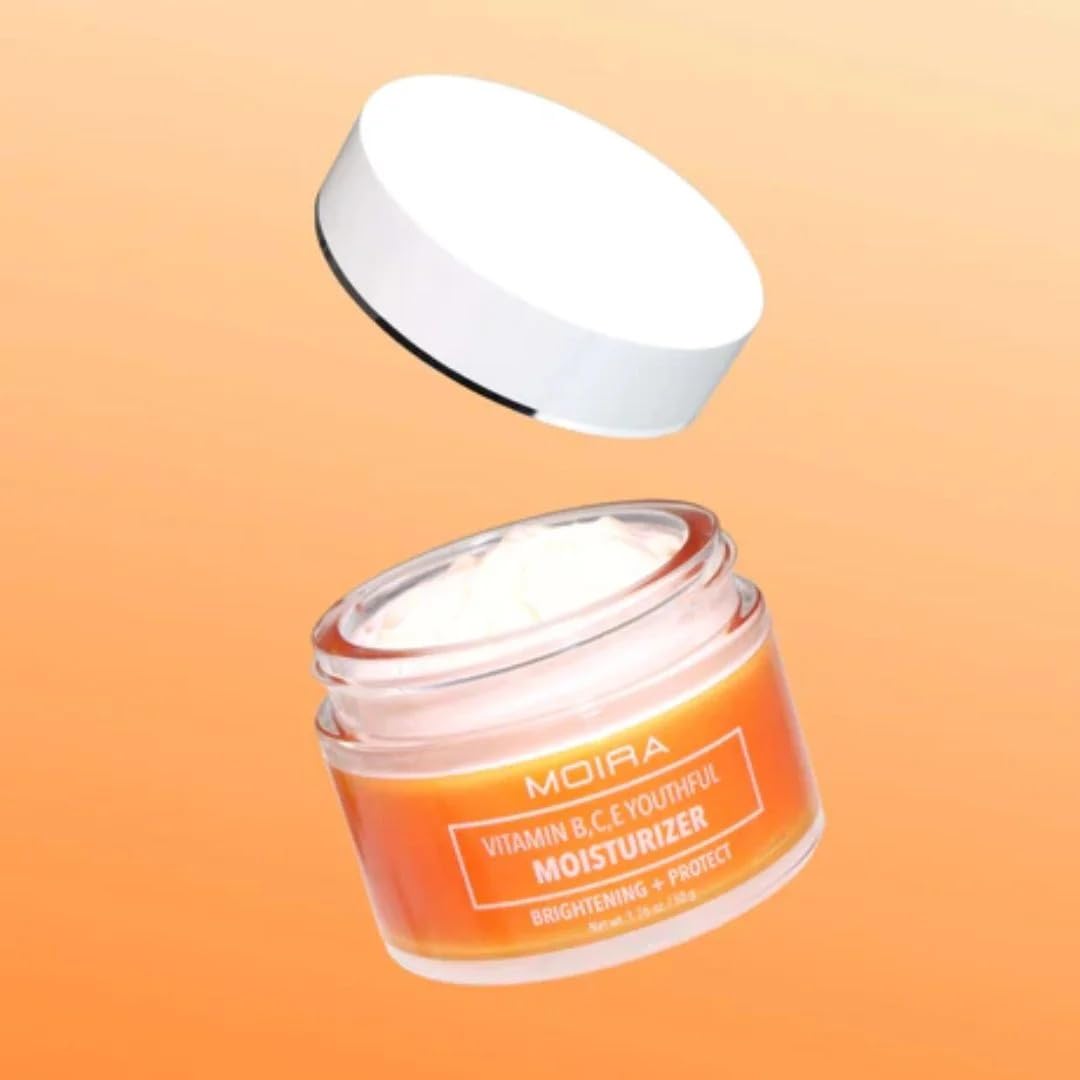 Moira Vitamin B, C, E Youthful Moisturizer Crema Hidratante Con Vitaminas B, C y E 50g