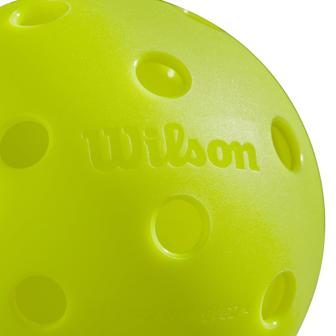 Bolas de Pickleball WILSON Tru 32 Amarillo Paquete de 2